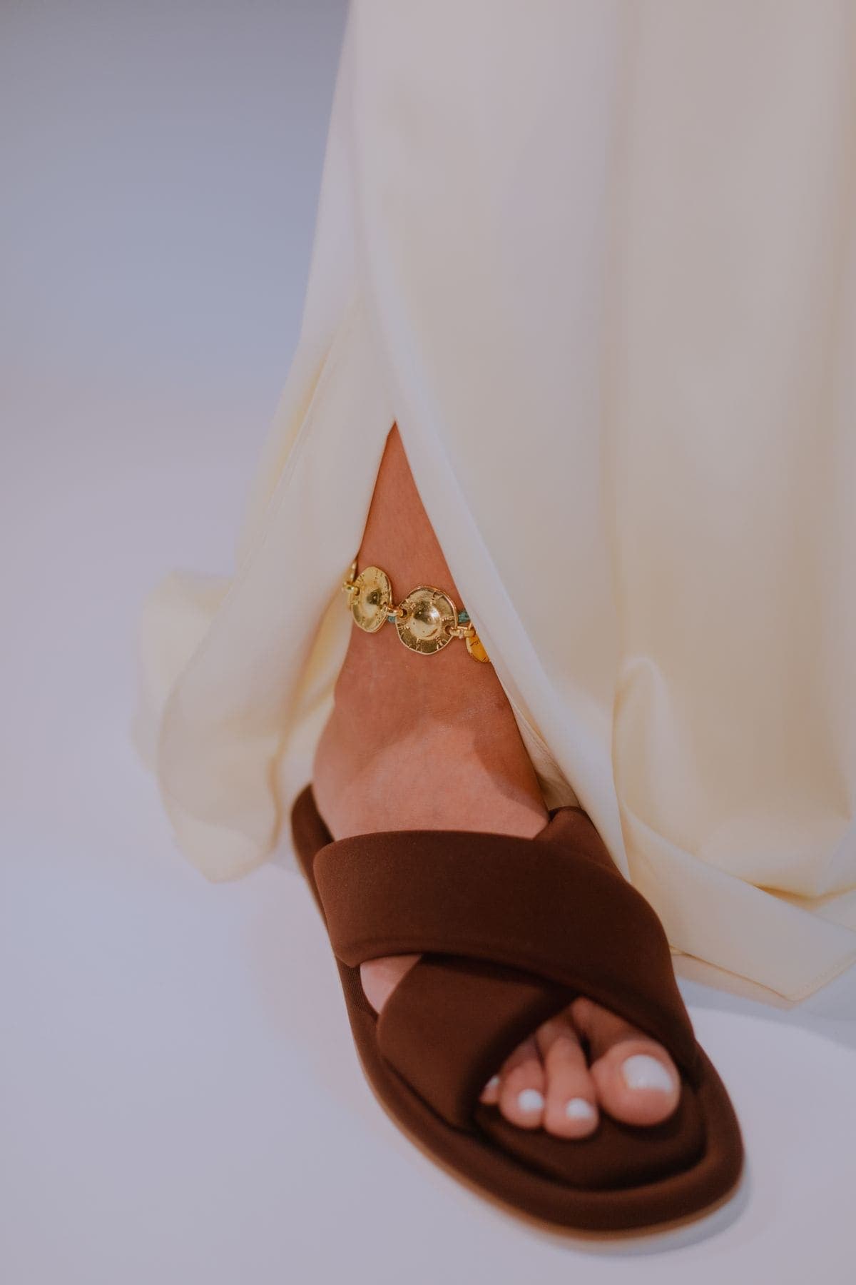 Payal Bell Anklet in gold tone