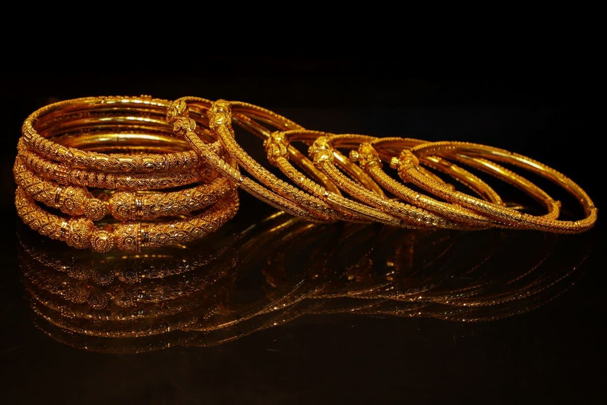 Kangan Bangle Set in gold tone
