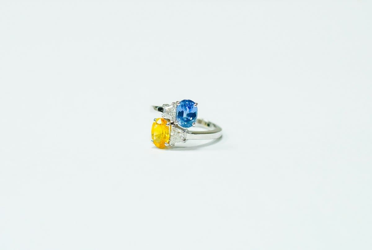 Naina Evil Eye Ring in silver tone