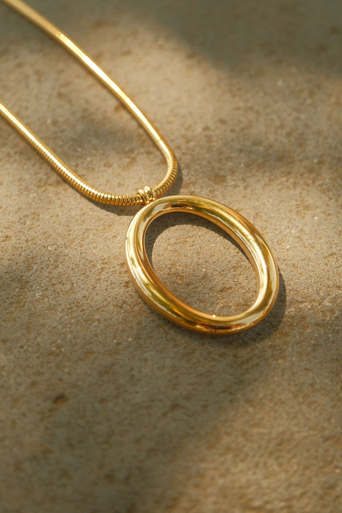 Saba Snake Chain in gold tone