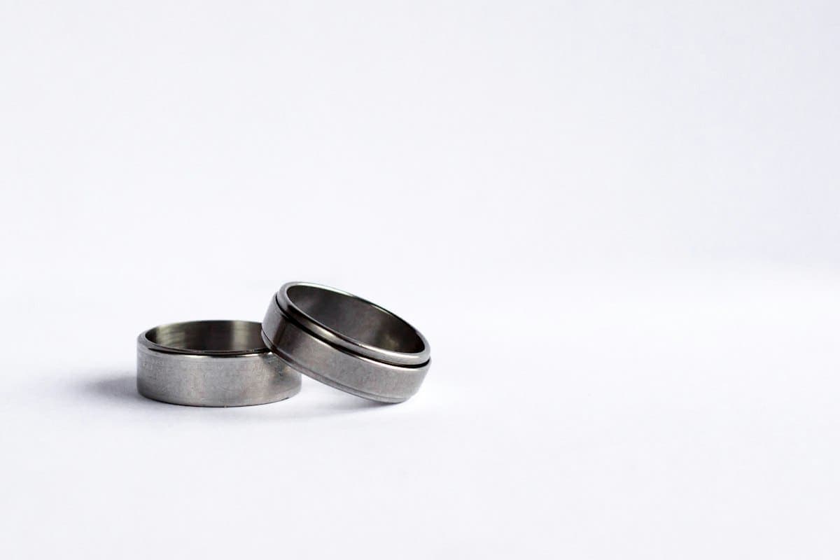 Mira Stacking Band in silver tone